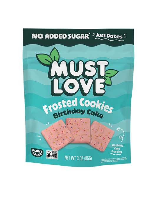Frosted Birthday Cake 4 pack